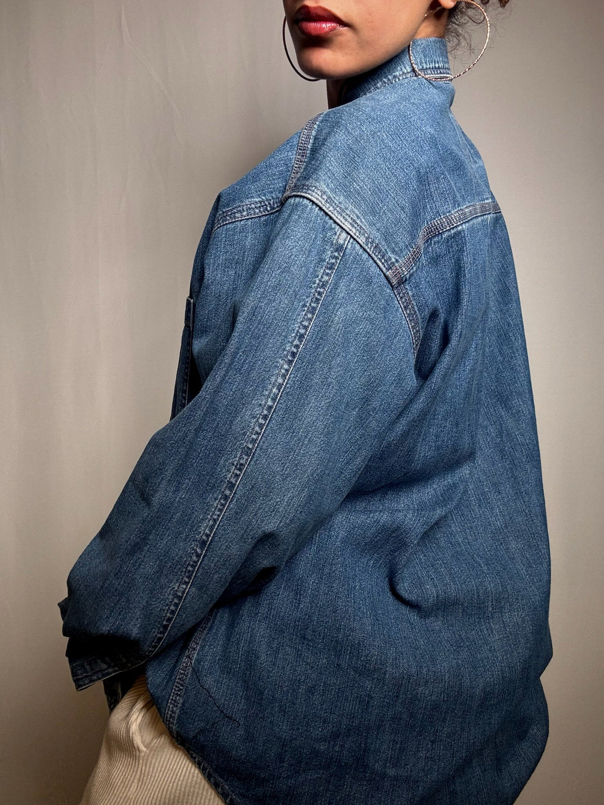 Vintage Jeanshemd Größe M