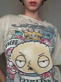 T-shirt beige style EdHardy Stevie L vintage