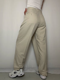 Pantalon chino beige Adidas S vintage