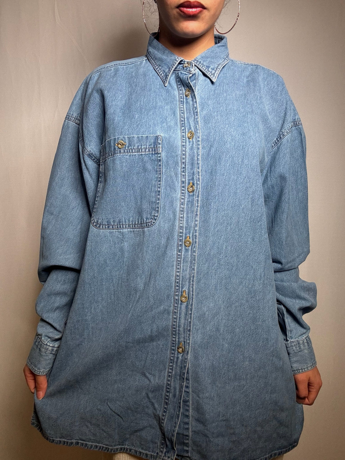 Vintage L Denim Shirt