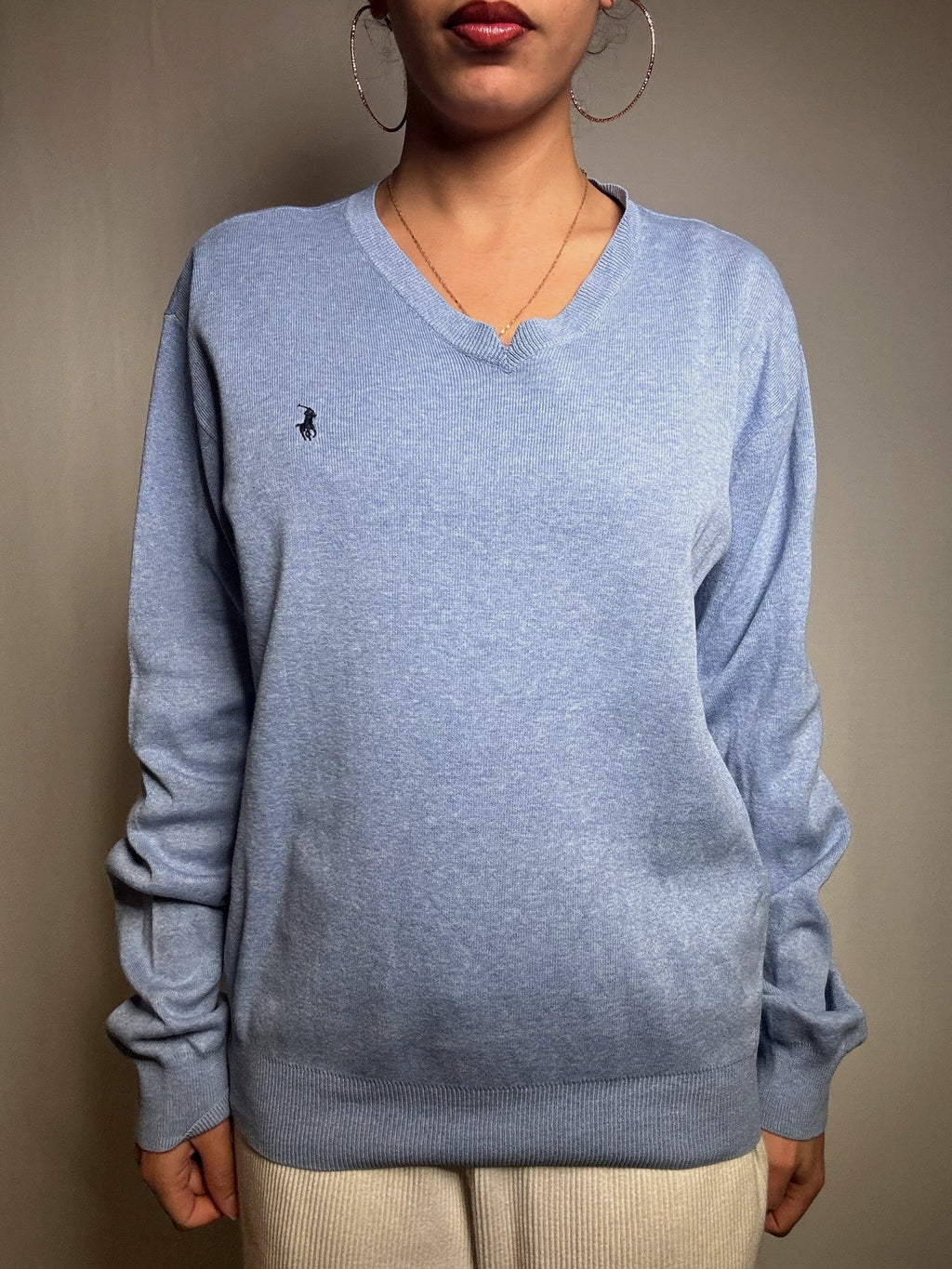 Pull bleu Ralph Lauren M vintage