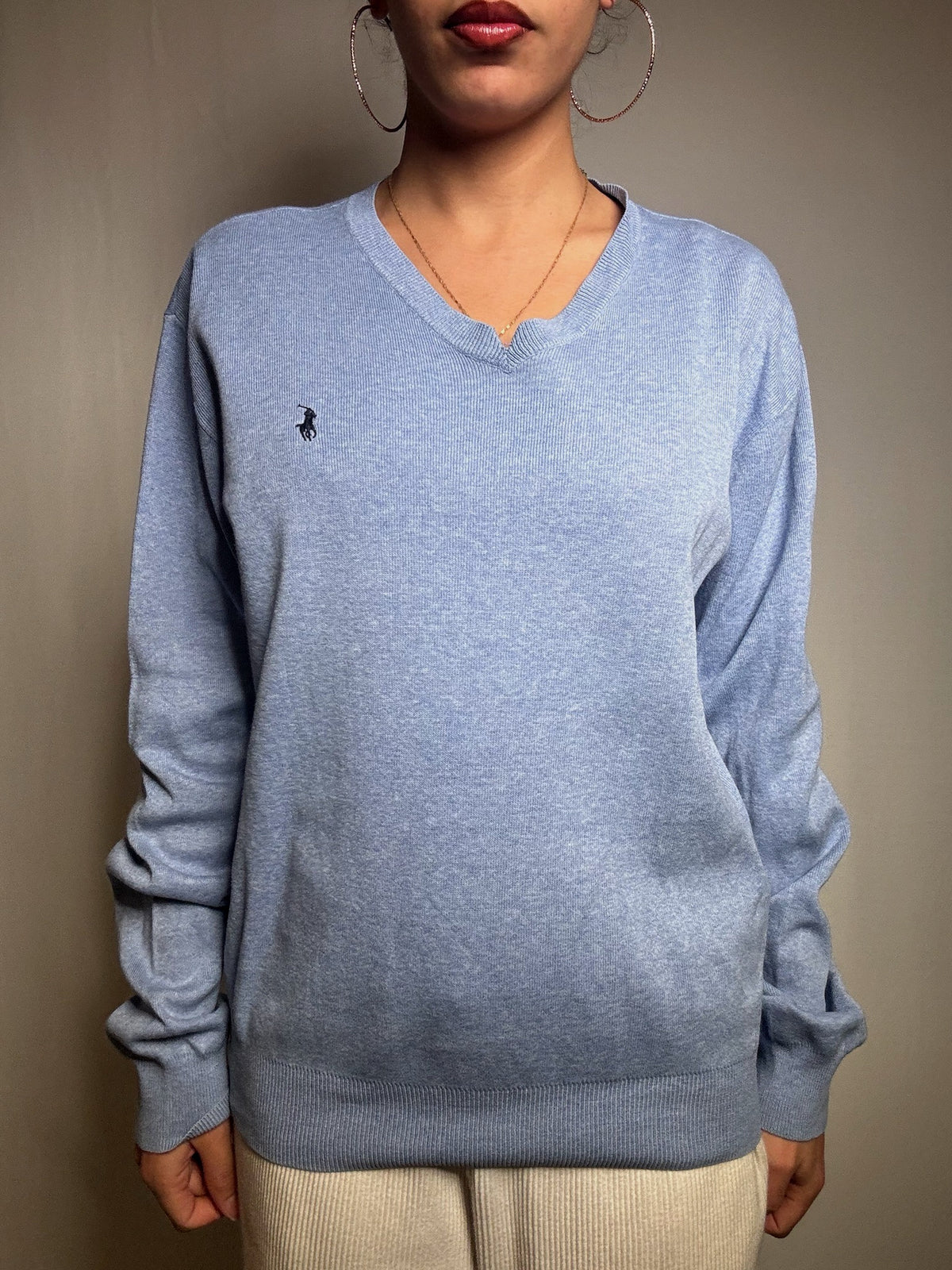 Pull bleu Ralph Lauren M vintage