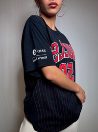Tee shirt rayé Bulls L vintage