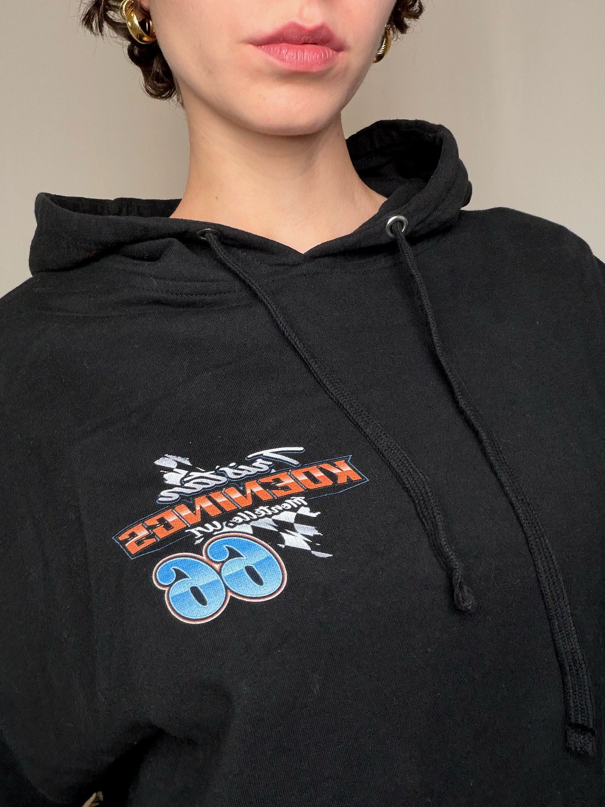Sweat racing noir XL vintage