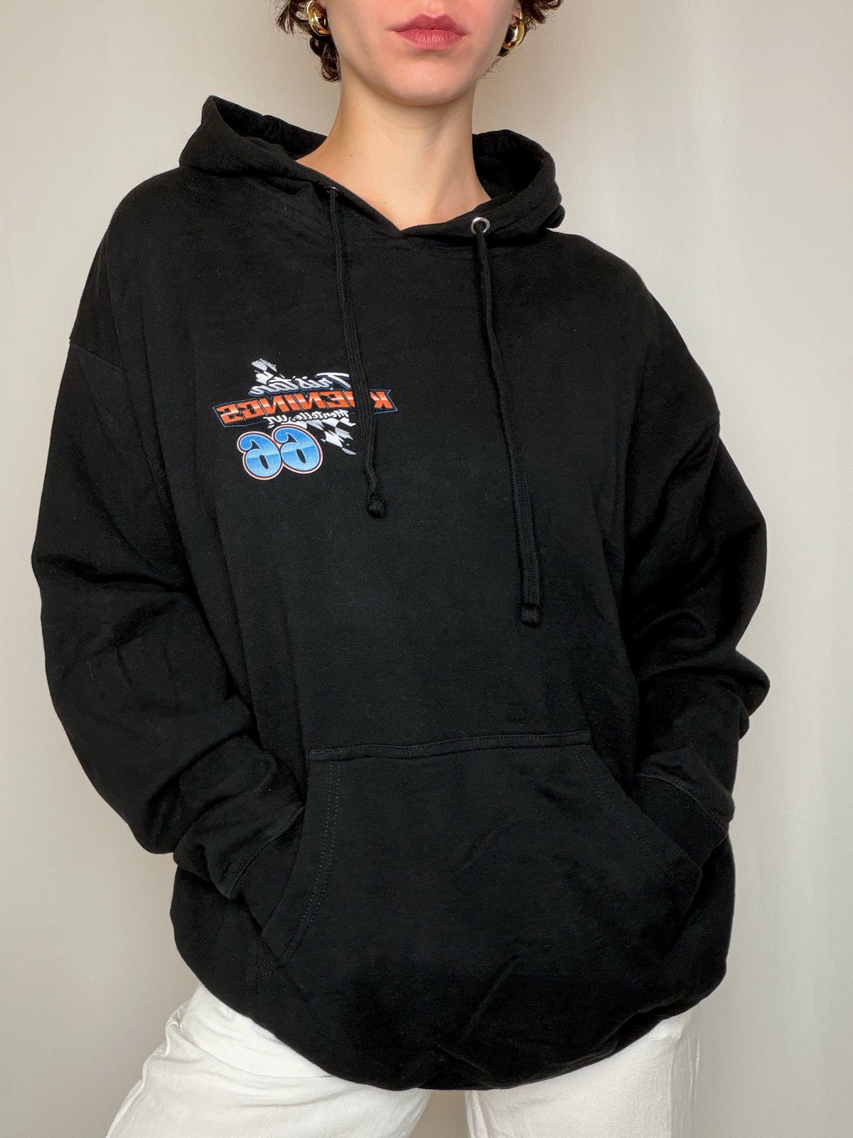 Sweat racing noir XL vintage
