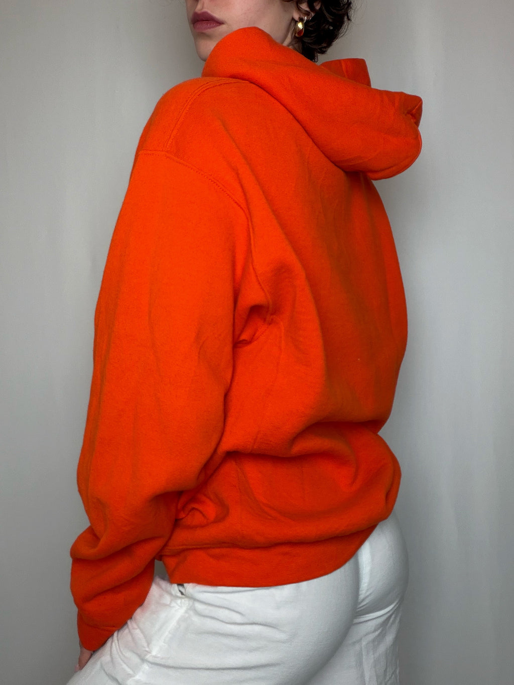 Sweat orange University L vintage