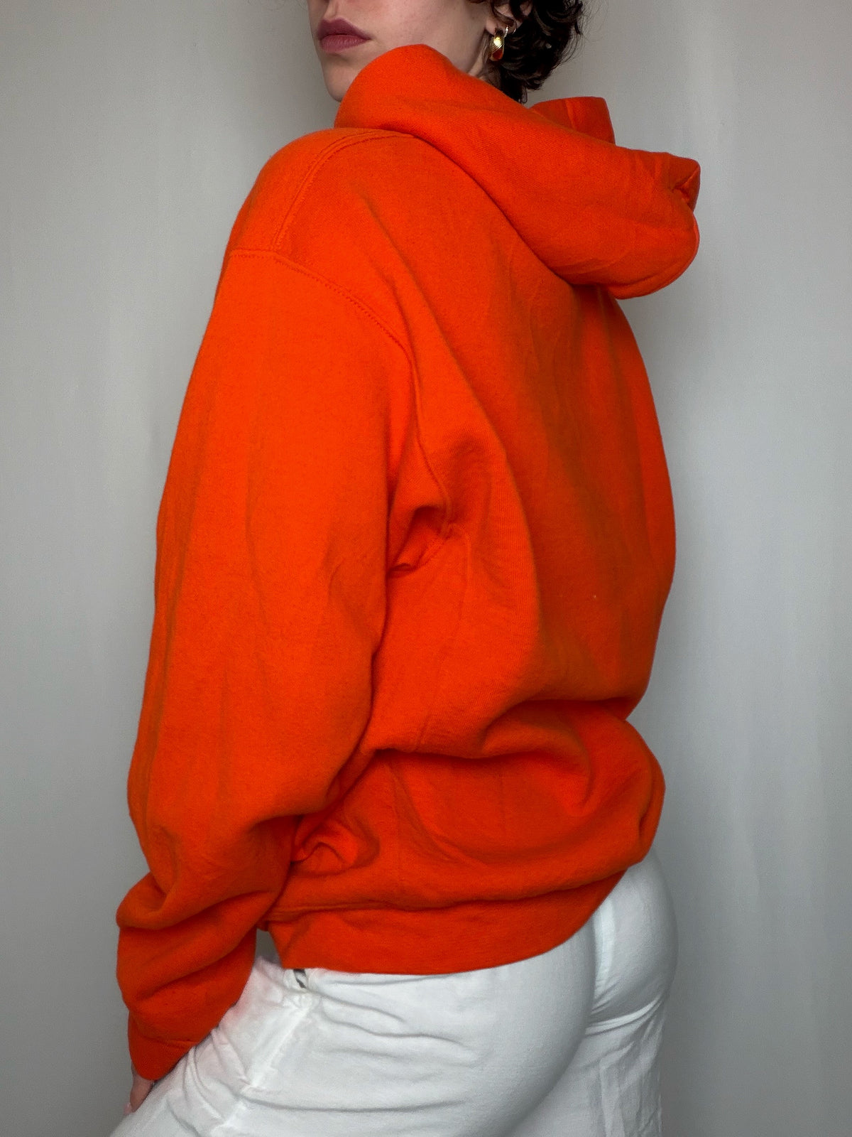 Sweat orange University L vintage
