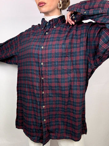 Chemise douce à carreaux WRANGLER XL vintage