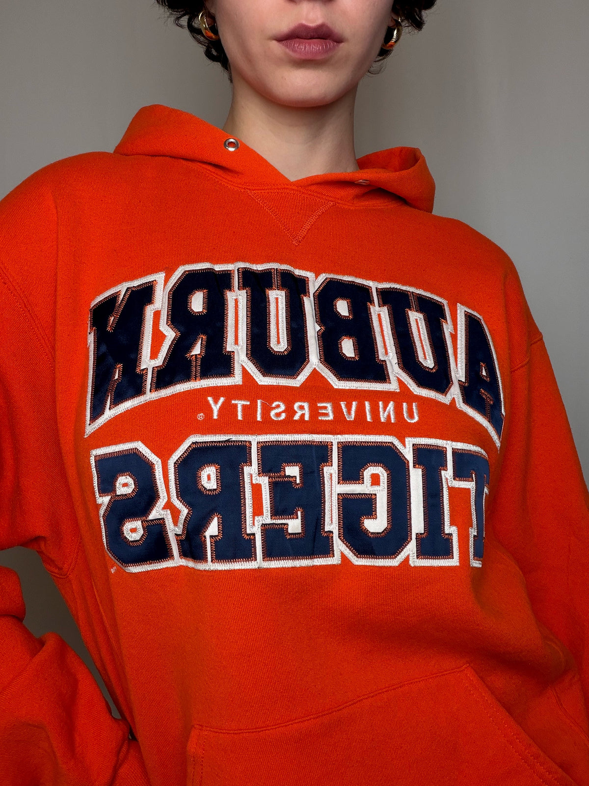 Sweat orange University L vintage