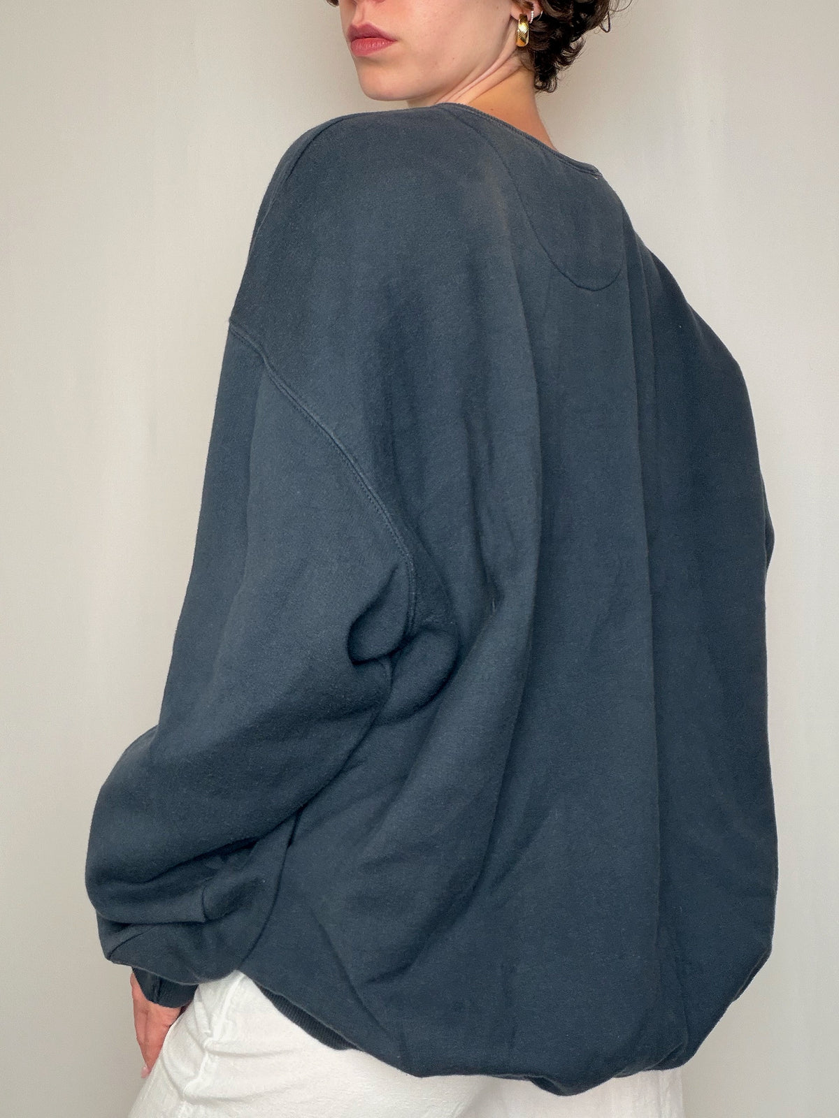 Sweat gris University XL vintage