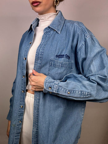 Chemise en denim  L vintage