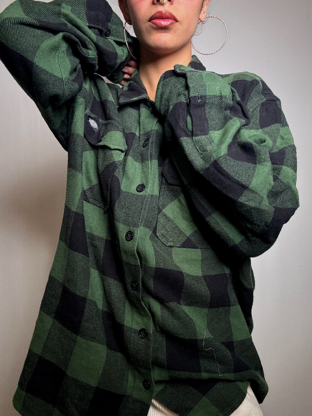 Chemise à carreaux Dickies XL vintage