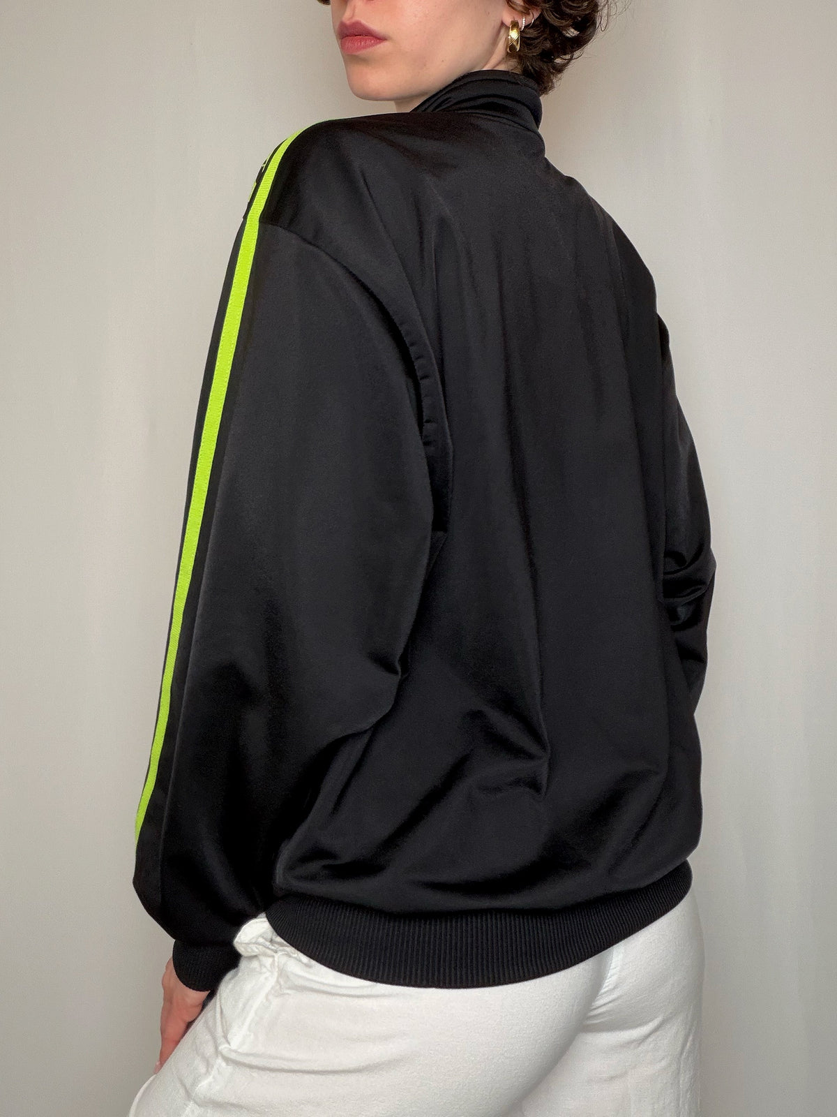Jacket de sport noir Adidas S/M vintage