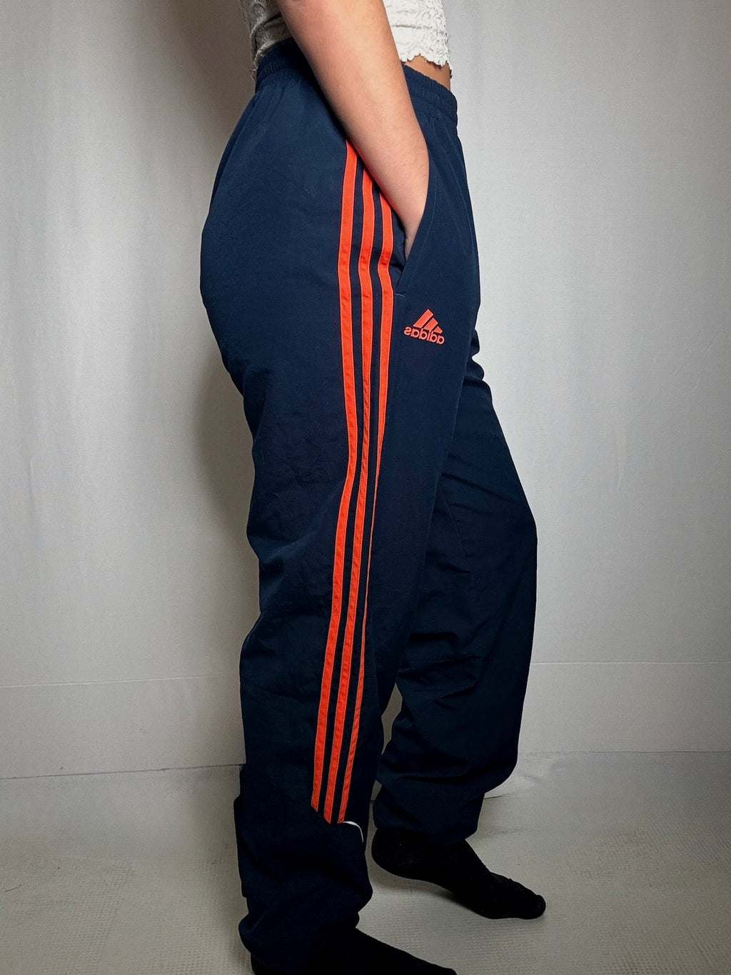 Jogging Adidas marine M/L vintage