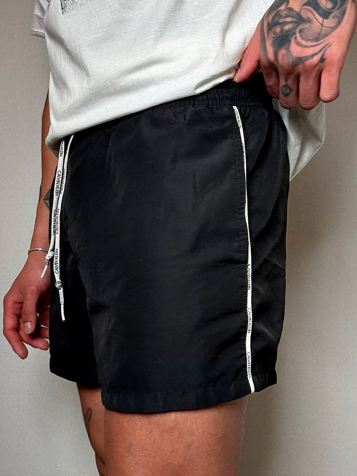 Maillot de bain noir Calvin Klein L vintage
