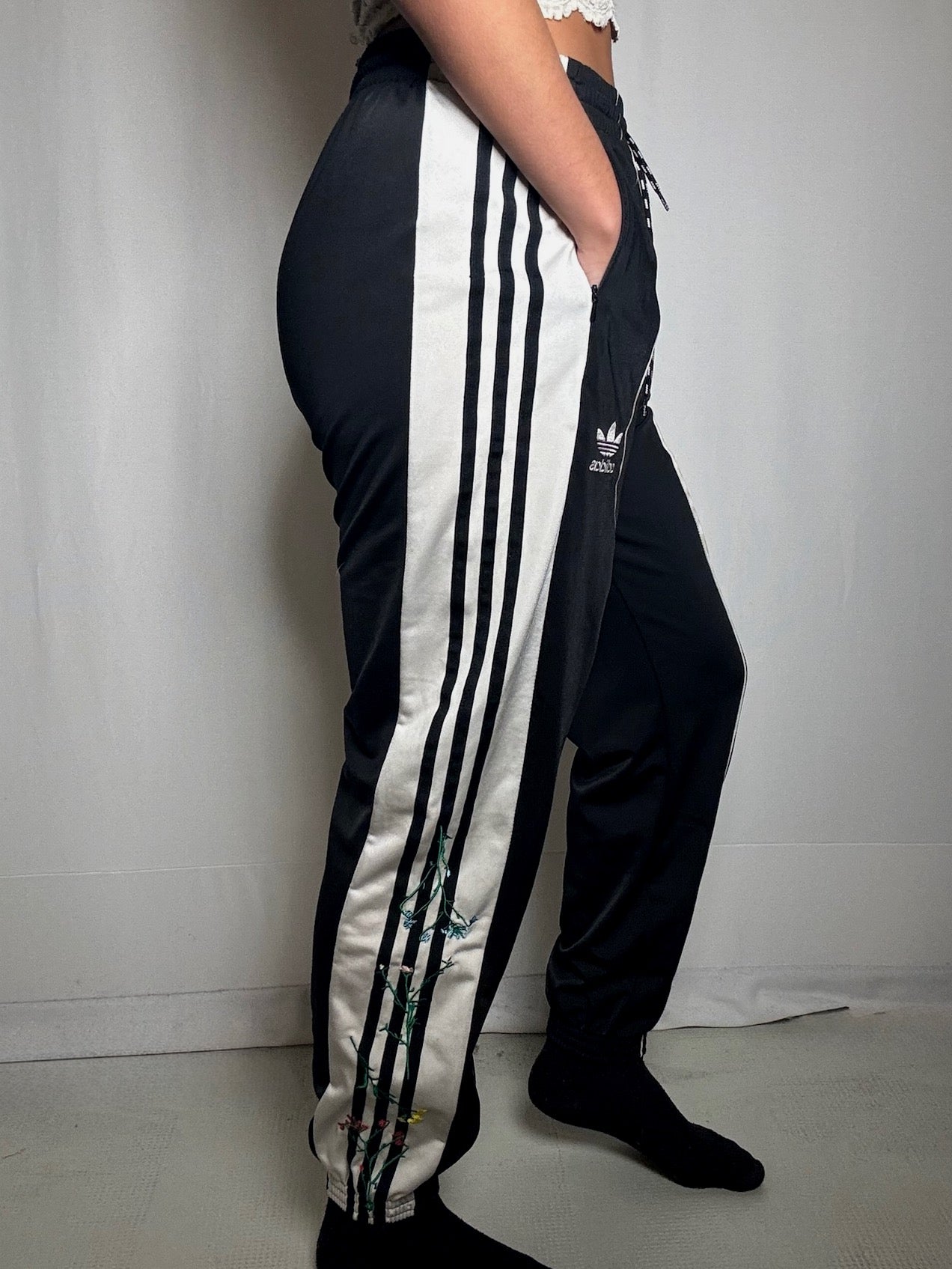 Jogging Adidas brodé L vintage