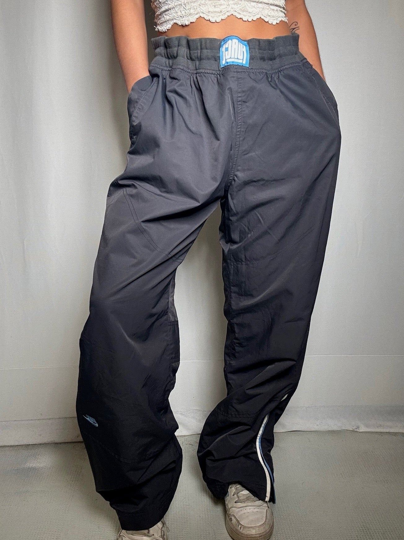 Jogging Nike gris L vintage