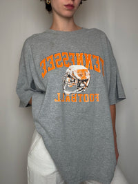 T-shirt gris imprimé TENESSEE Adidas XL vintage