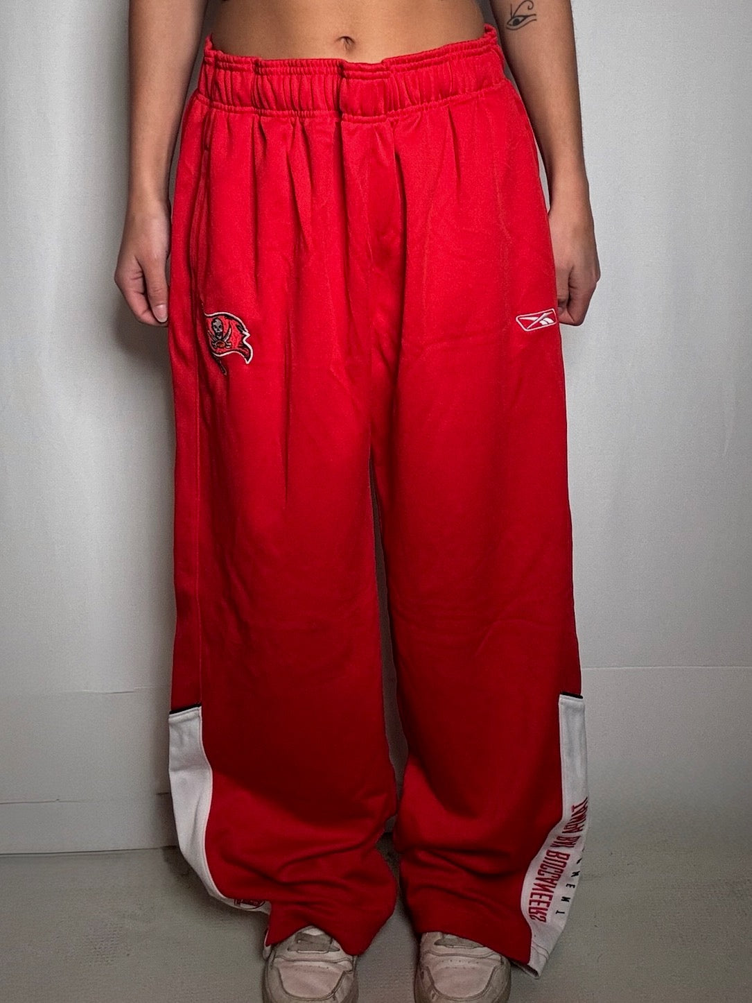 Jogging rouge NFL x Reebok XL vintage