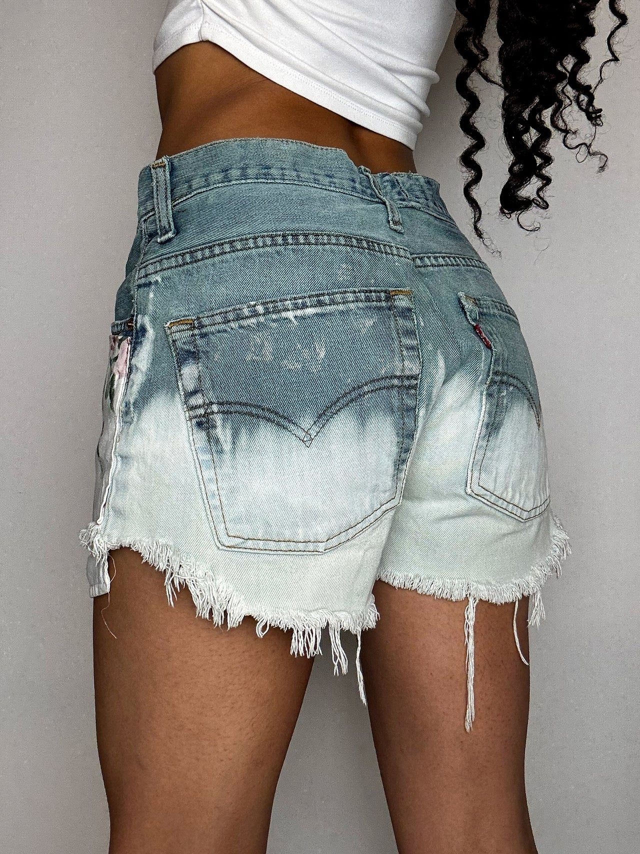Short upcyclé LEVI'S S vintage