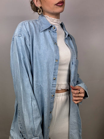 Chemise en denim FUJIFILM L vintage