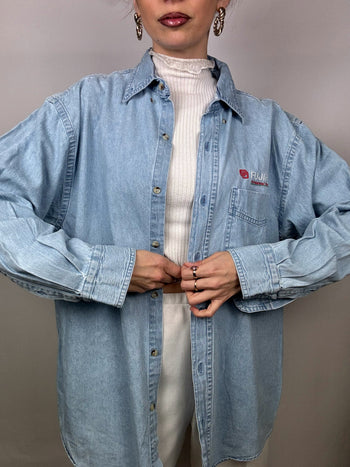 Chemise en denim FUJIFILM L vintage