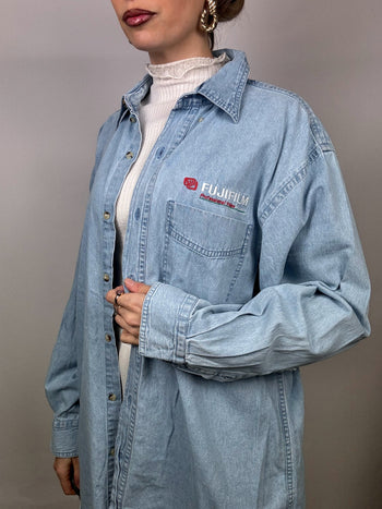 Chemise en denim FUJIFILM L vintage