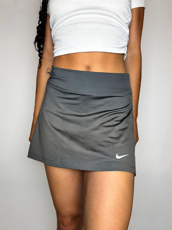 Jupe short grise NIKE S vintage
