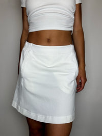 Jupe blanche droite ADIDAS M/L vintage