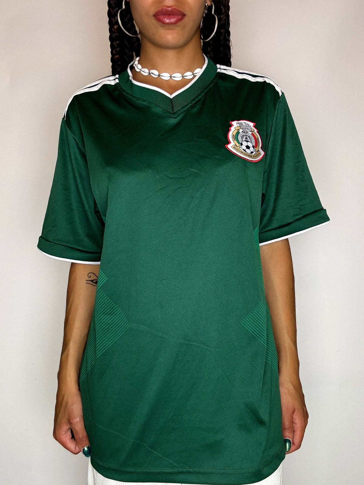 SELECCION NACIONAL DE MEXICO S Vintage-Fußballtrikot 