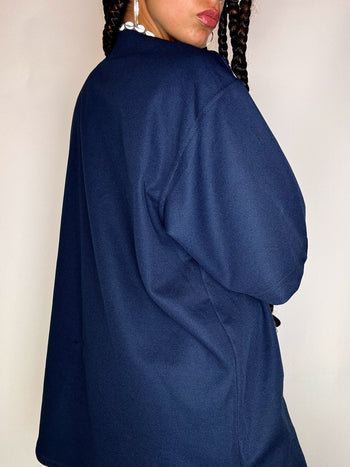 Vintage XL Black Baseball Jersey