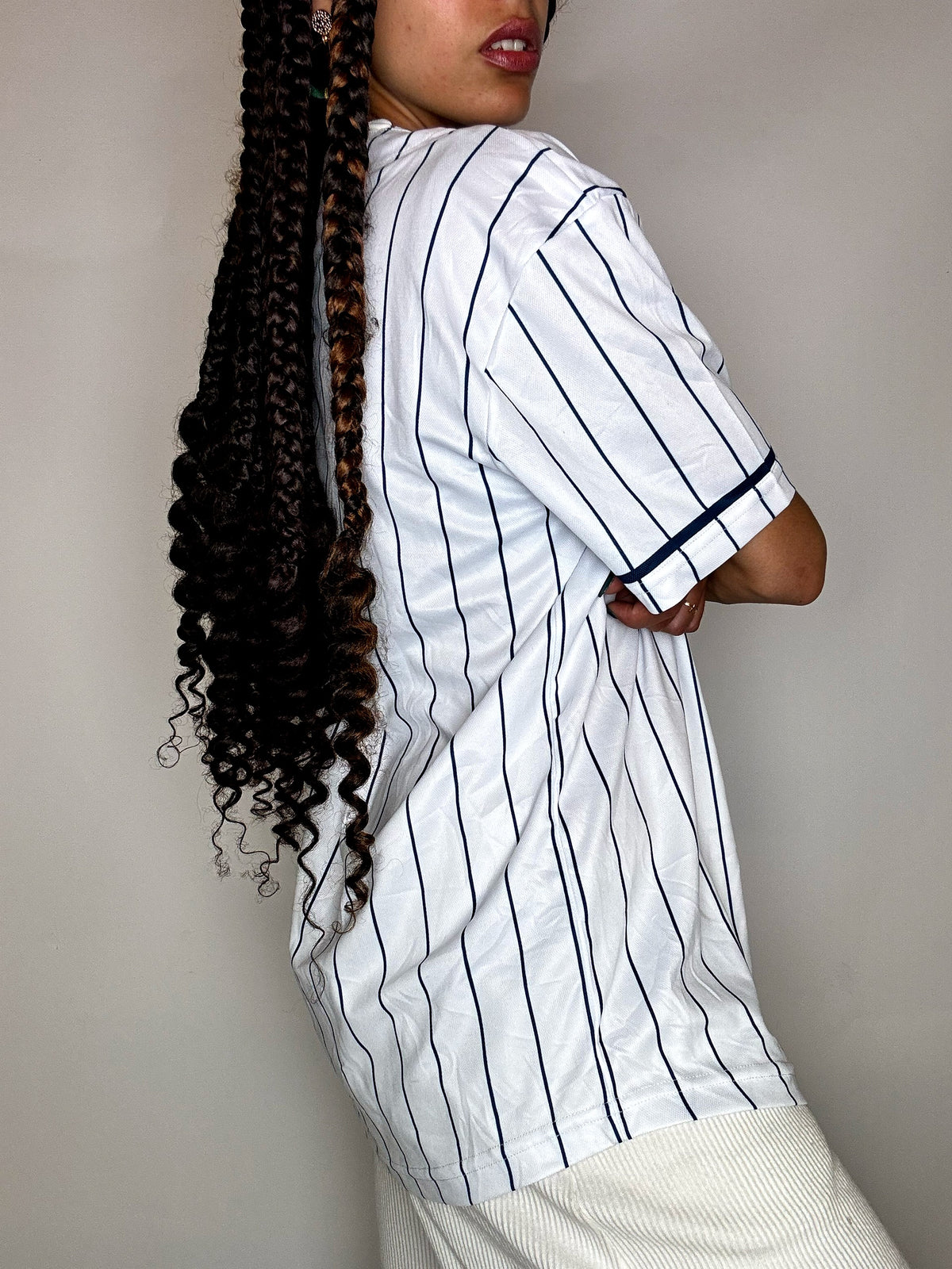 Maillot de Baseball blanc M vintage