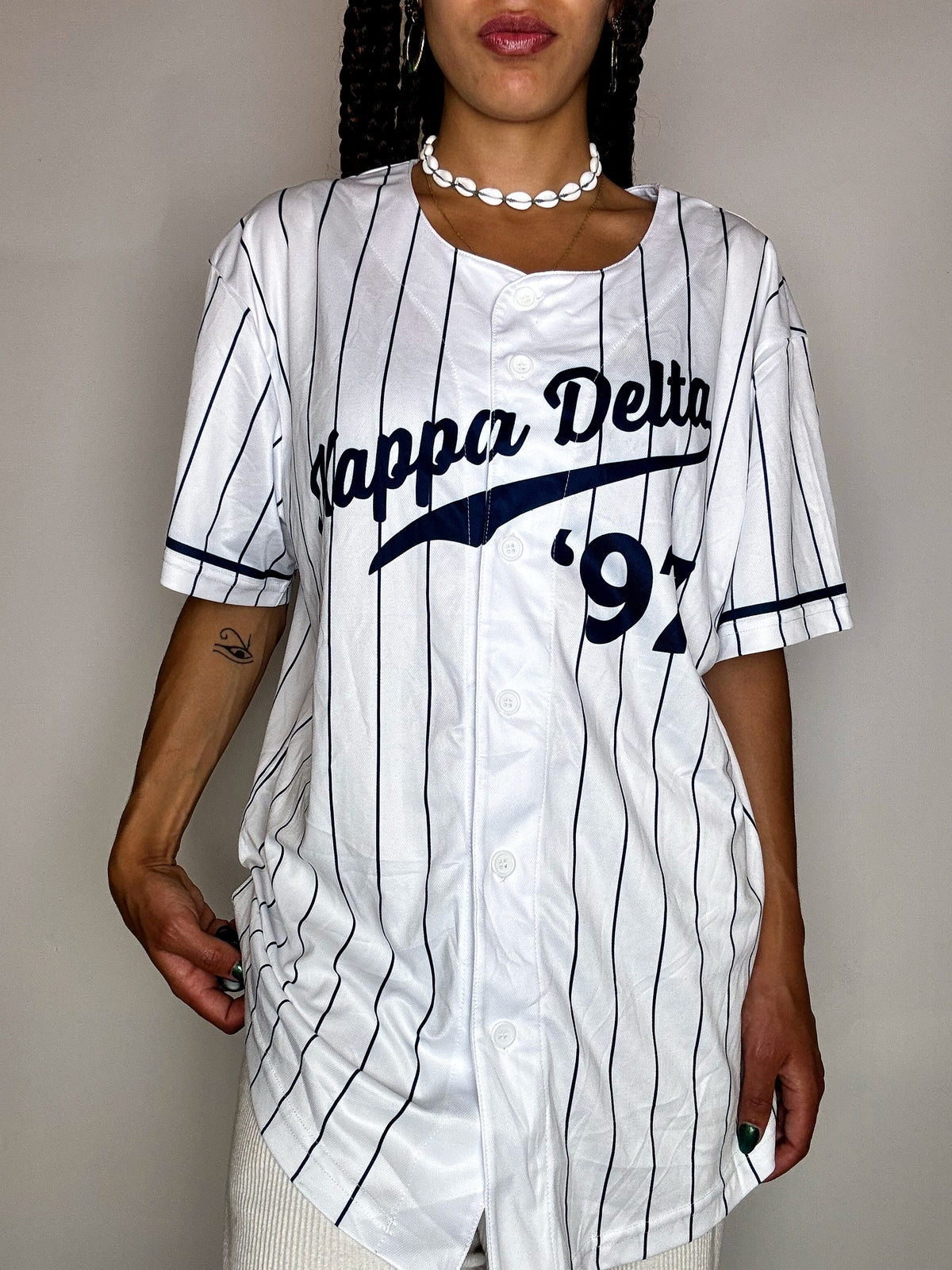 Maillot de Baseball blanc M vintage
