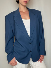 Blazer bleu foncé vintage
