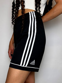 Short de sport noir ADIDAS S vintage