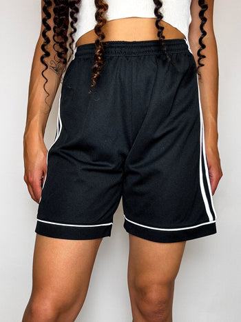 Short de sport noir ADIDAS S vintage