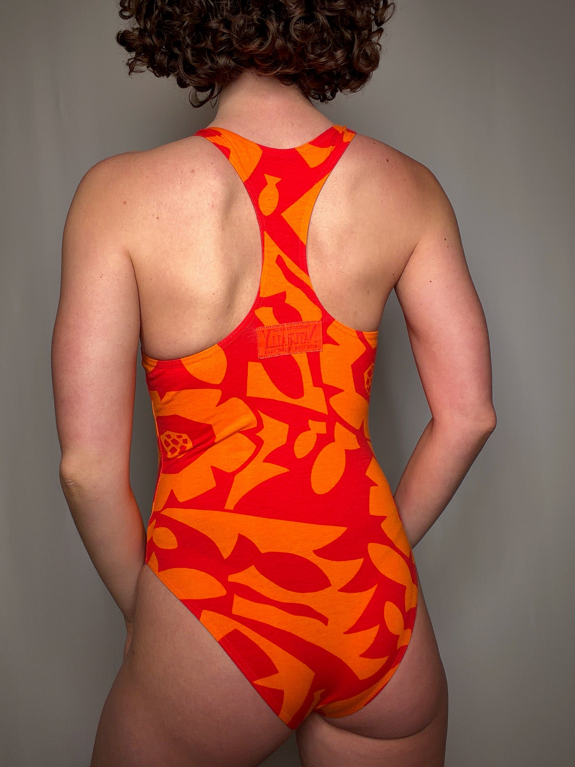 Maillot de bain coloré L vintage