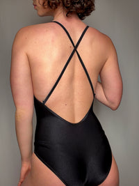 Maillot de bain noir M/L vintage