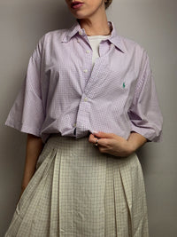 LACOSTE M/L vintage pastel striped shirt 
