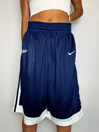 Short de basket marine NIKE L vintage