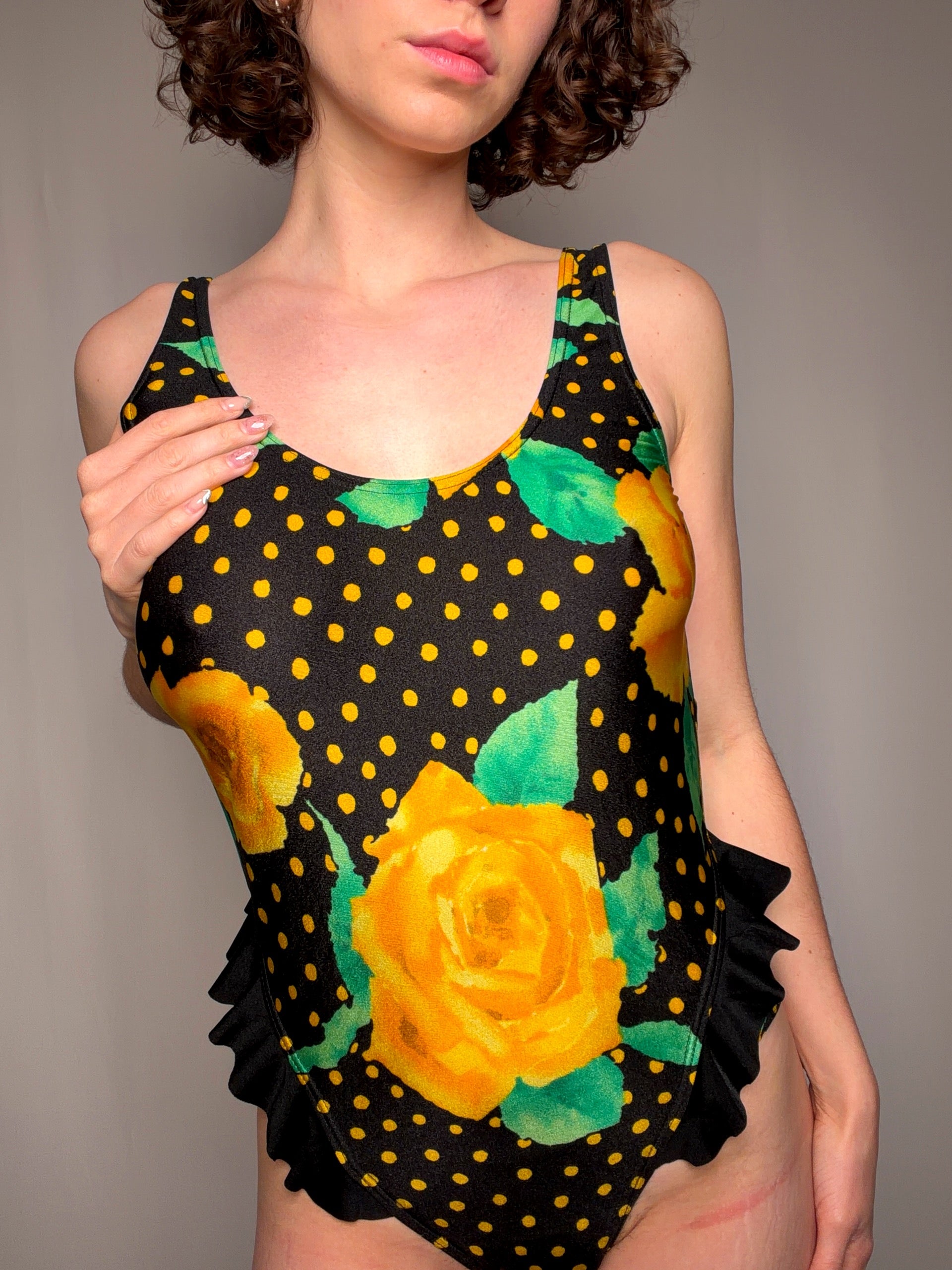 Maillot de bain à volant M/L vintage
