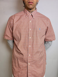 LACOSTE M/L vintage pastel striped shirt 