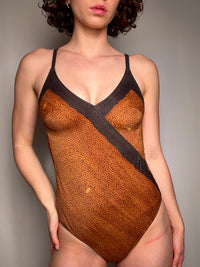 Maillot de bain imprimé L vintage