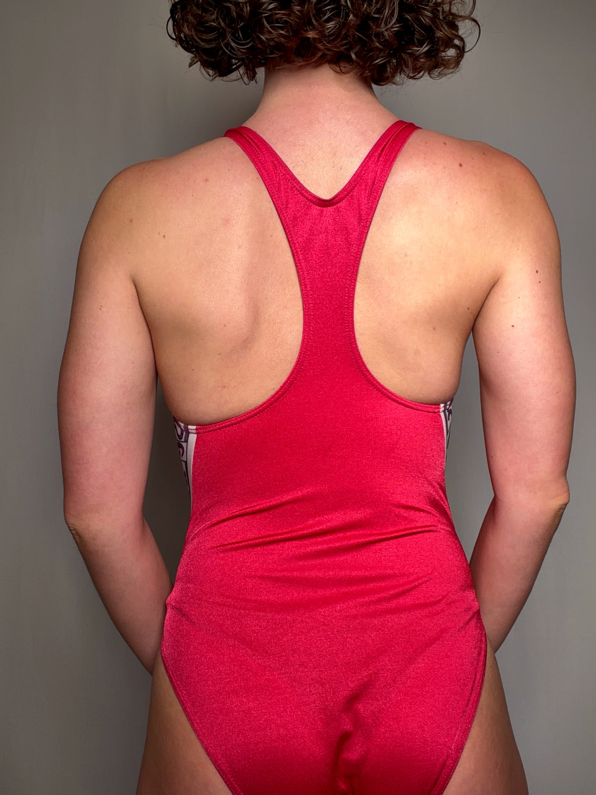 Maillot de bain sportif Asics S vintage