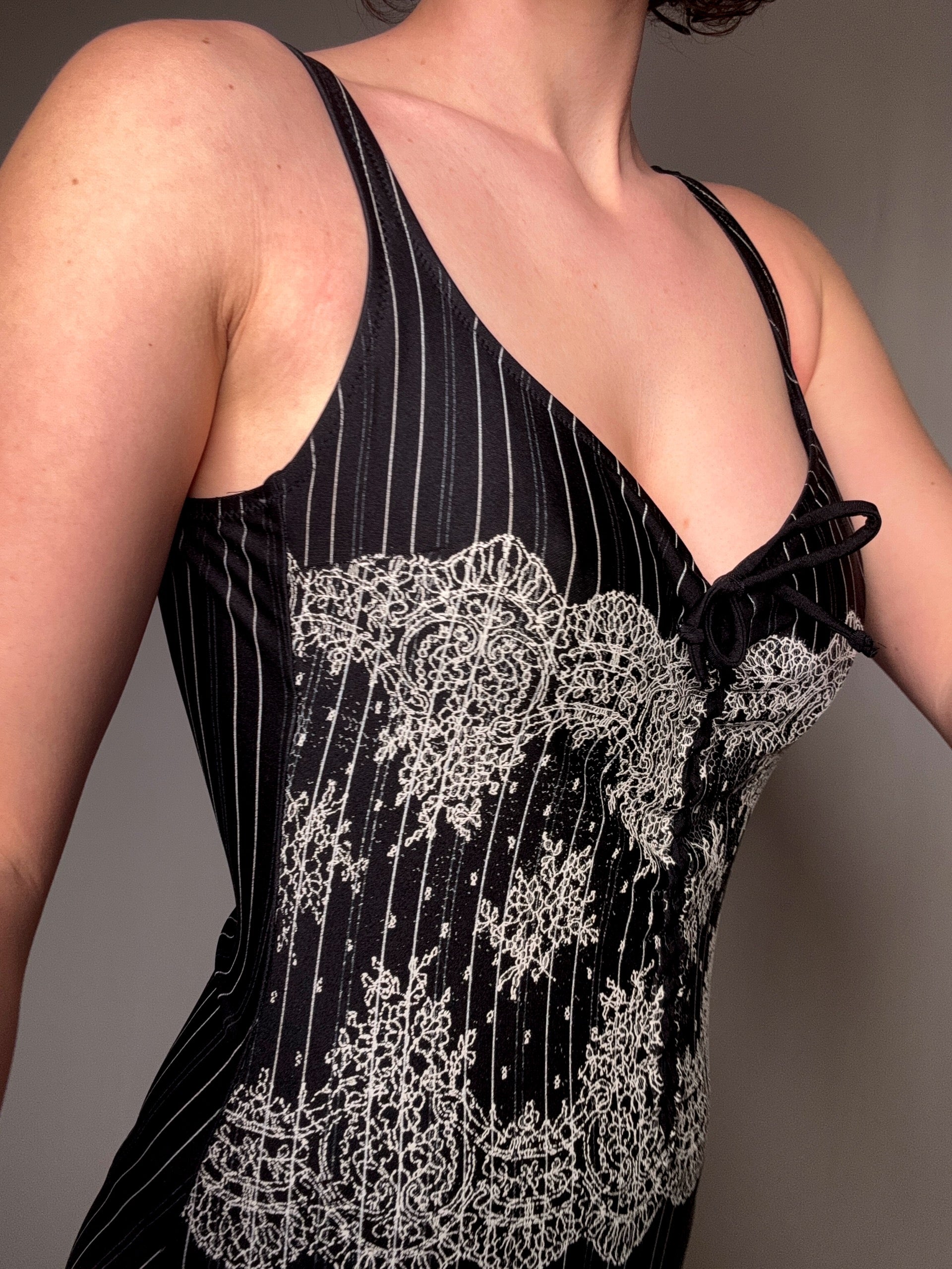 Maillot de bain brodé M/L vintage