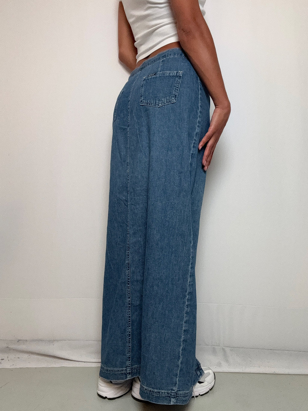 Jupe longue en denim M/L vintage