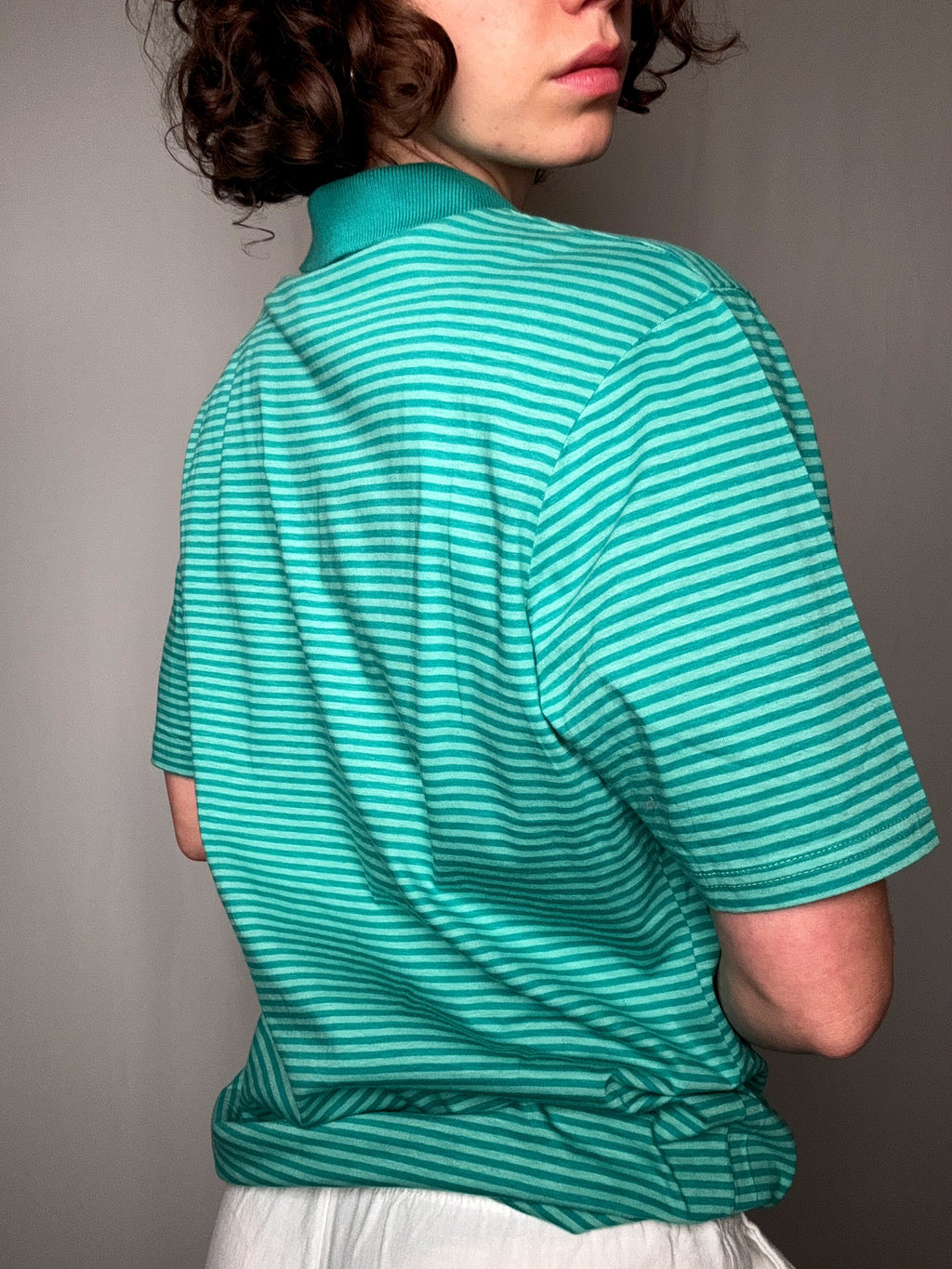 Polo rayé Carrera XL vintage