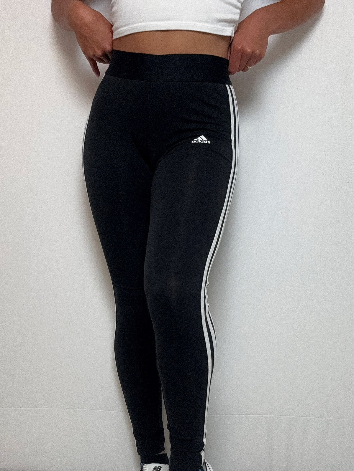 Legging noir Adidas S vintage