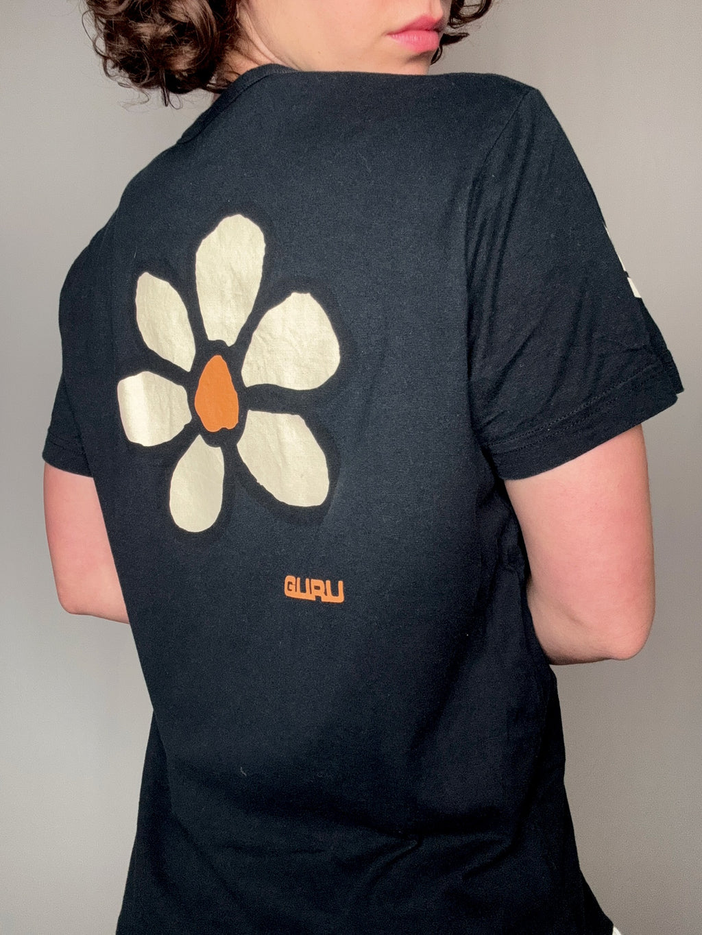 Vintage Guru M bedrucktes T-Shirt
