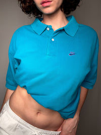Polo bleu Nike XXL vintage
